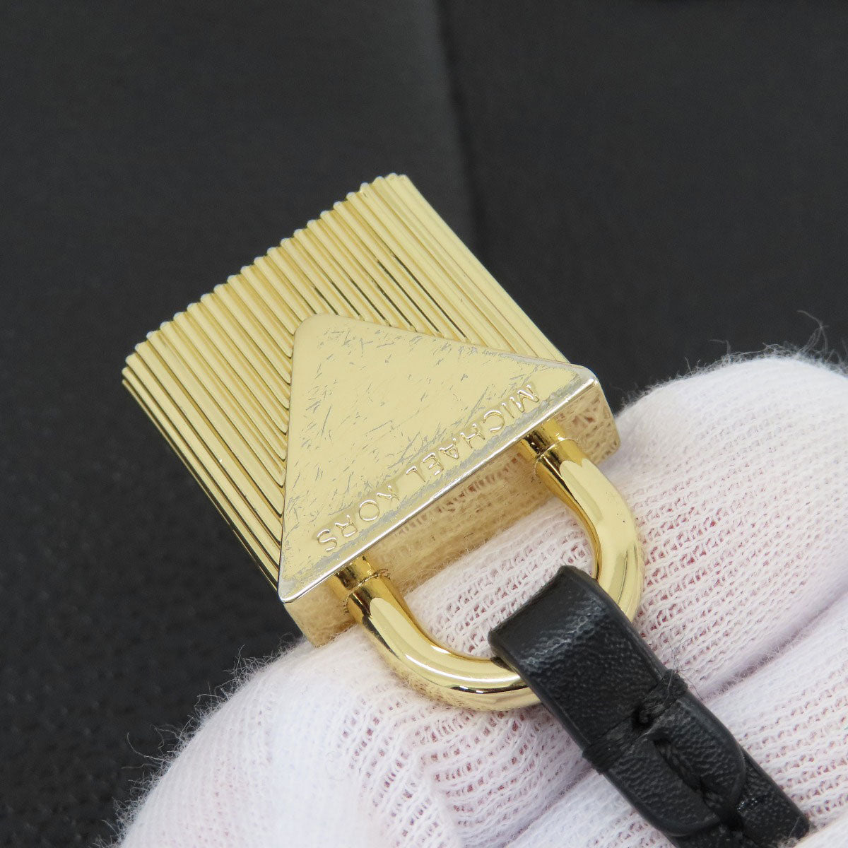 Michael Kors マイケルコース ロゴ トートバッグ レザー レディース 中古
