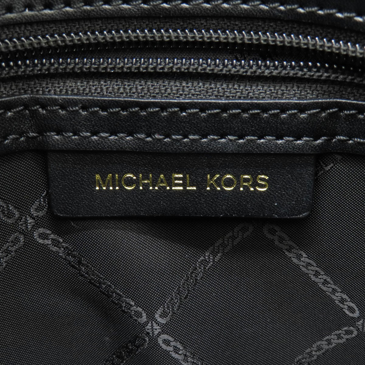 Michael Kors マイケルコース ロゴ トートバッグ レザー レディース 中古