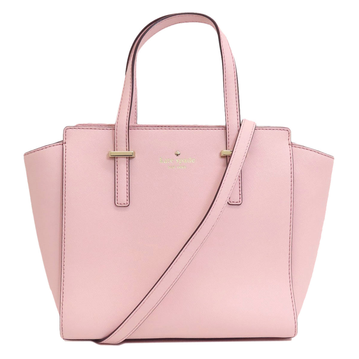 kate spade ケイトスペード 2WAY ハンドバッグ レザー レディース 中古
