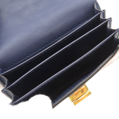 FENDI フェンディ ピーカブー カードケース カーフ レディース 中古