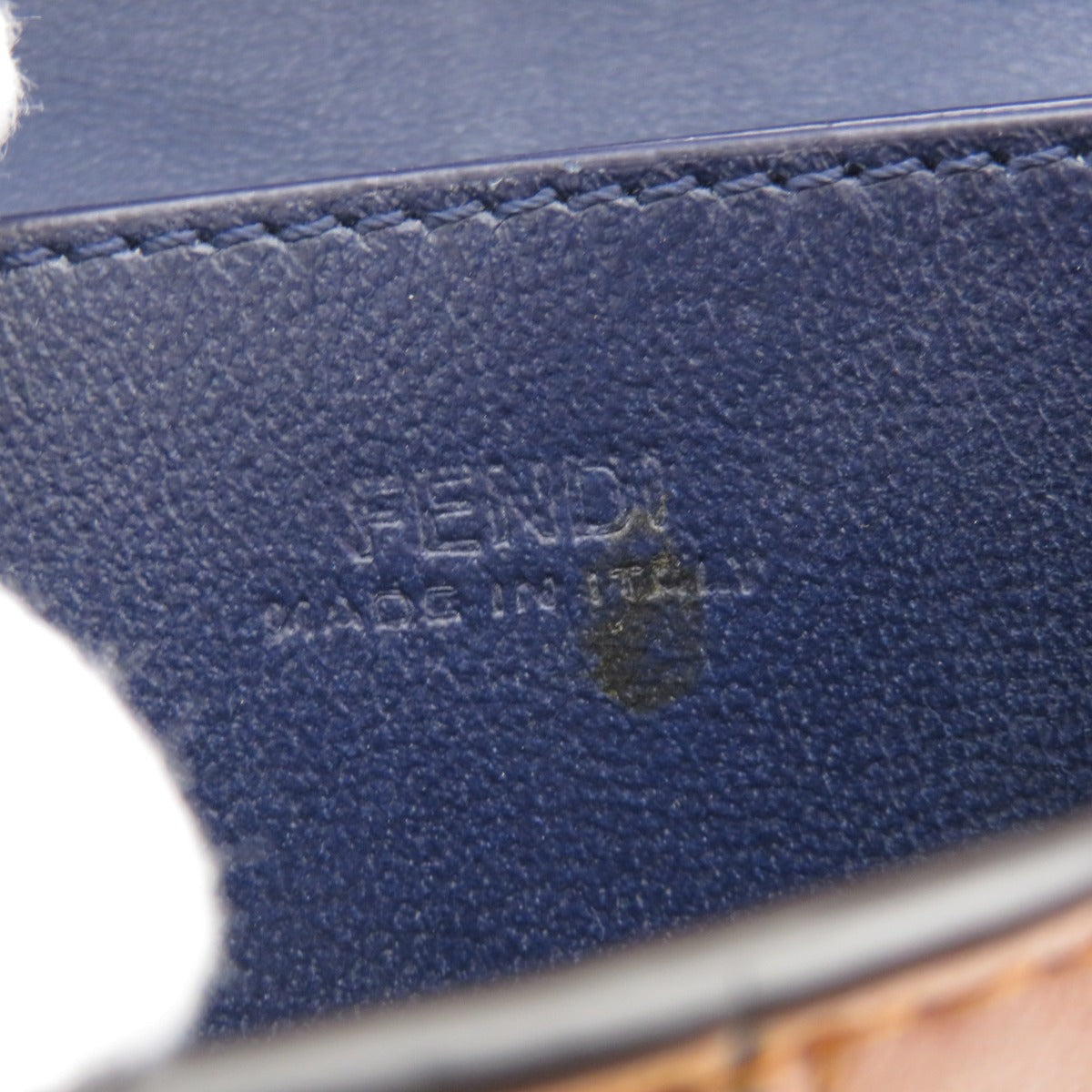 FENDI フェンディ ピーカブー カードケース カーフ レディース 中古