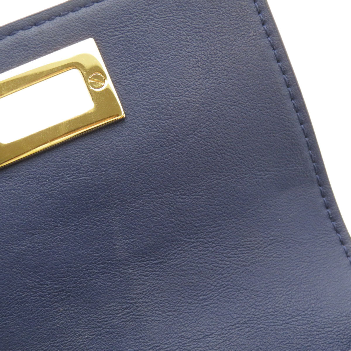FENDI フェンディ ピーカブー カードケース カーフ レディース 中古