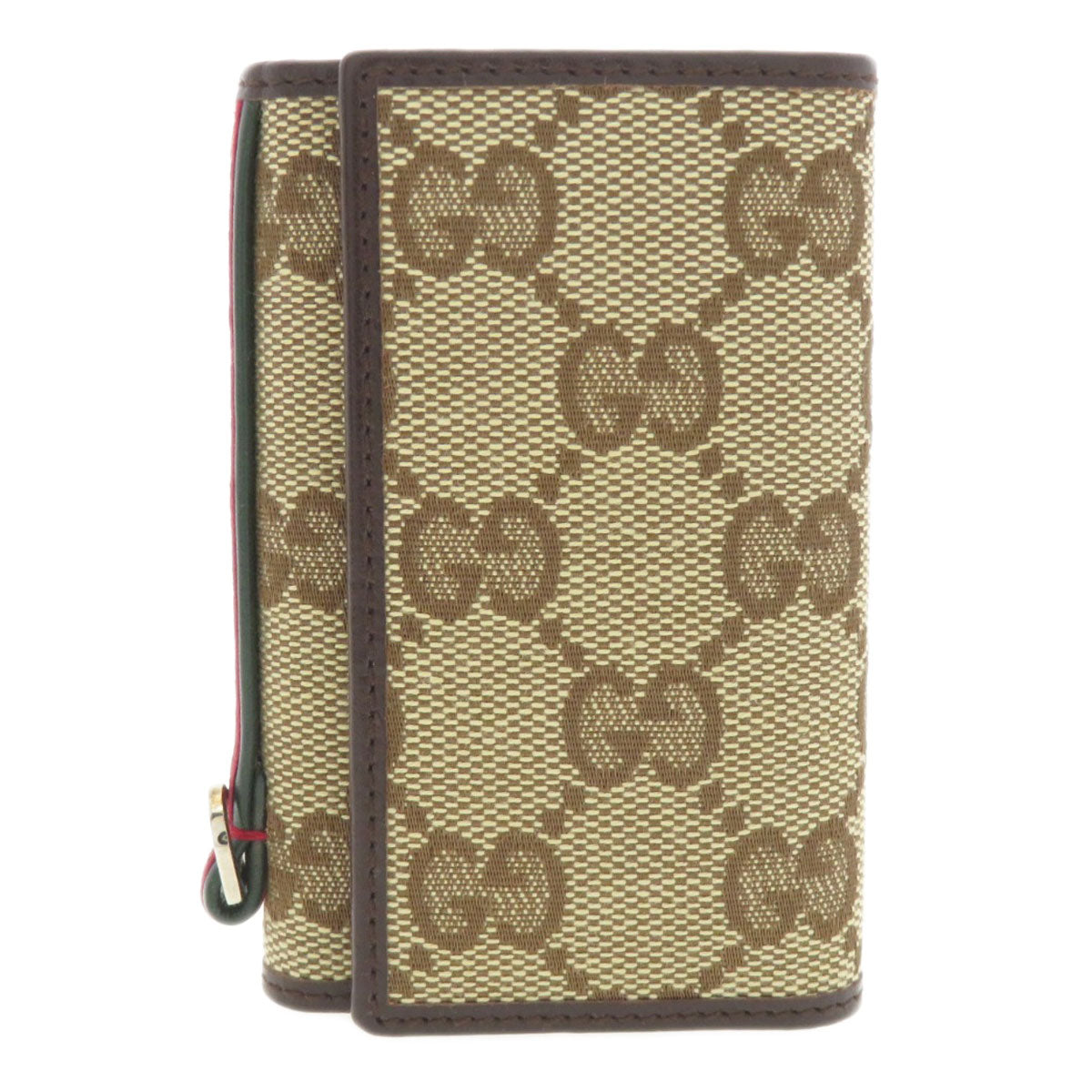 GUCCI グッチ 131928 GG キーケース キャンバス レディース 中古