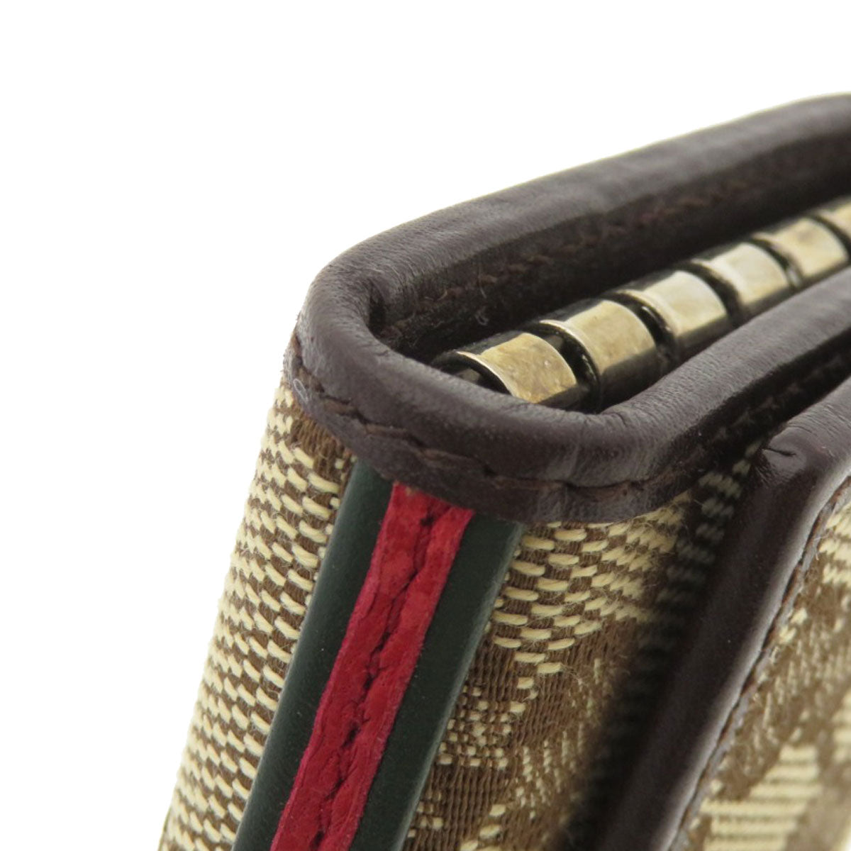 GUCCI グッチ 131928 GG キーケース キャンバス レディース 中古