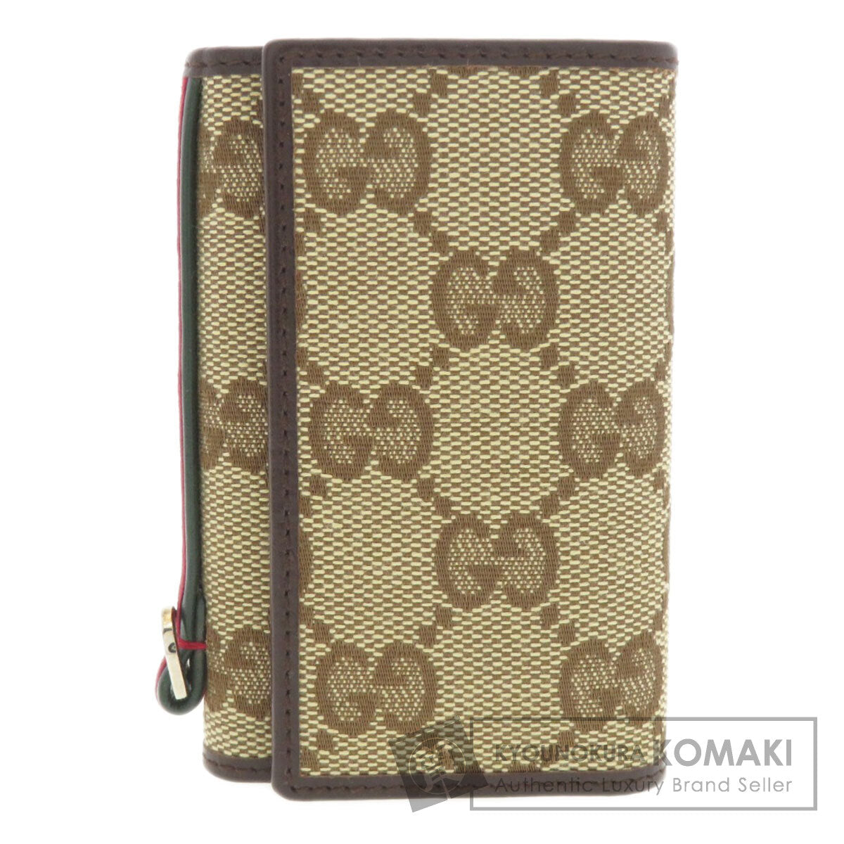 GUCCI グッチ 131928 GG キーケース キャンバス レディース 中古