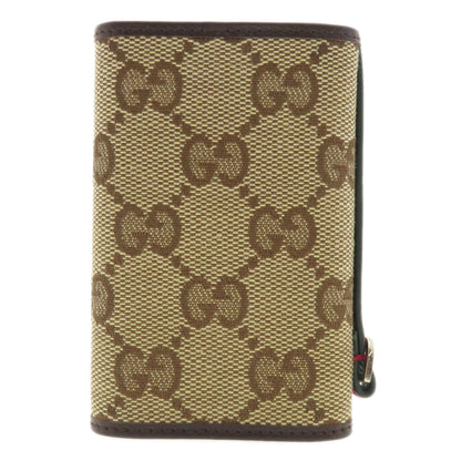 GUCCI グッチ 131928 GG キーケース キャンバス レディース 中古