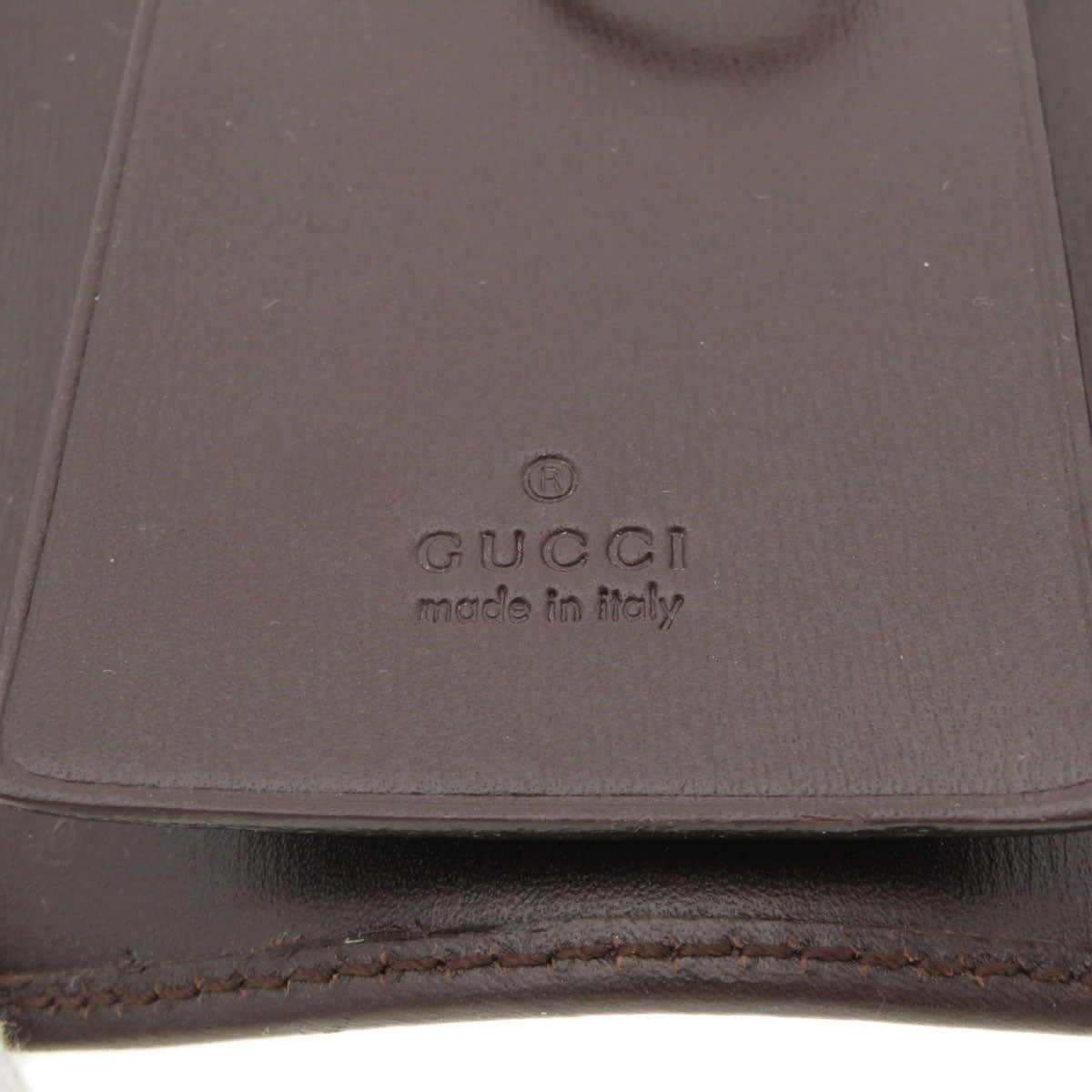 GUCCI グッチ 131928 GG キーケース キャンバス レディース 中古