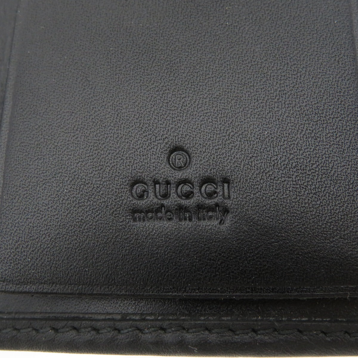 GUCCI グッチ 92749 ロゴモチーフ キーケース カーフ メンズ 中古