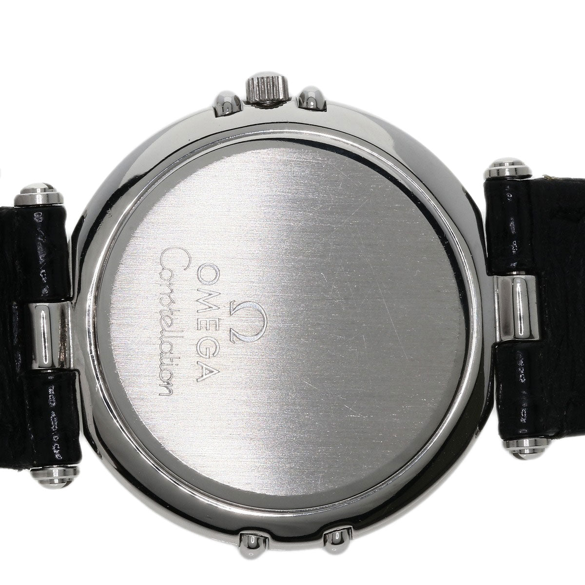 OMEGA オメガ コンステレーション フラットベゼル 腕時計 SS メンズ 中古
