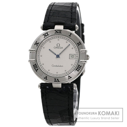 OMEGA オメガ コンステレーション フラットベゼル 腕時計 SS メンズ 中古