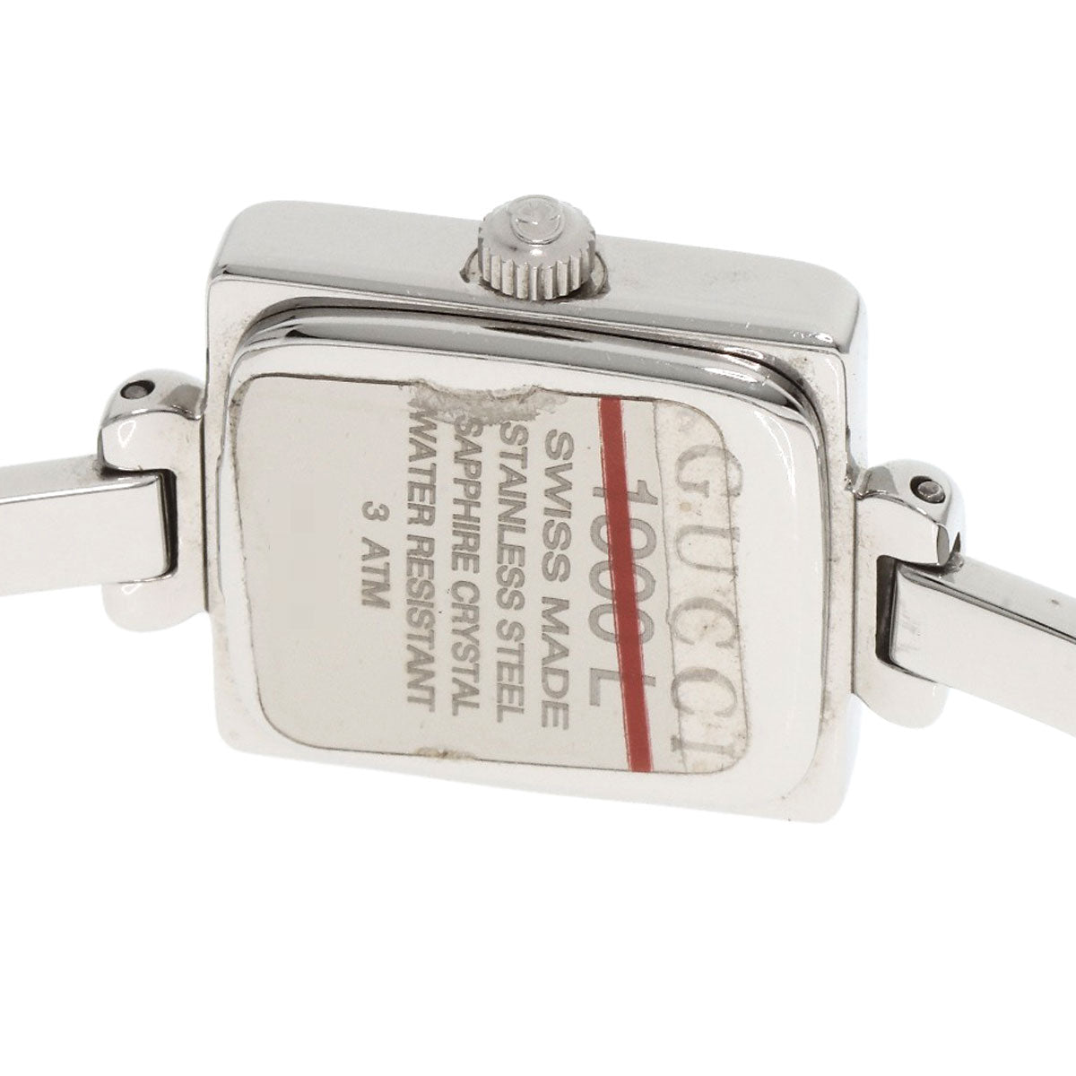 GUCCI グッチ 1900L スクエアフェイス 腕時計 SS レディース 中古
