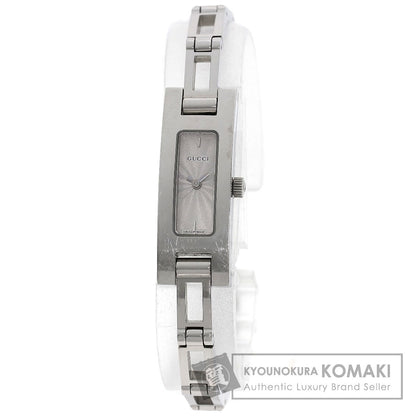 GUCCI グッチ 3900L スクエアフェイス 腕時計 SS レディース 中古