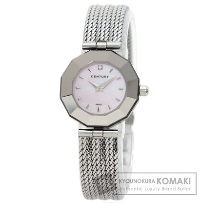 CENTURY センチュリー プライムタイム 腕時計 SS レディース 中古