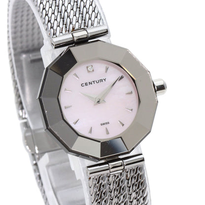 CENTURY センチュリー プライムタイム 腕時計 SS レディース 中古