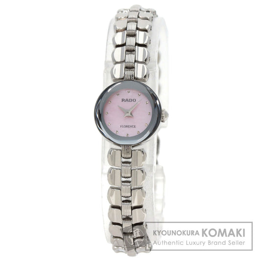 RADO ラドー 080.3765.4 フローレンス ピンクシェル 腕時計 SS レディース 中古