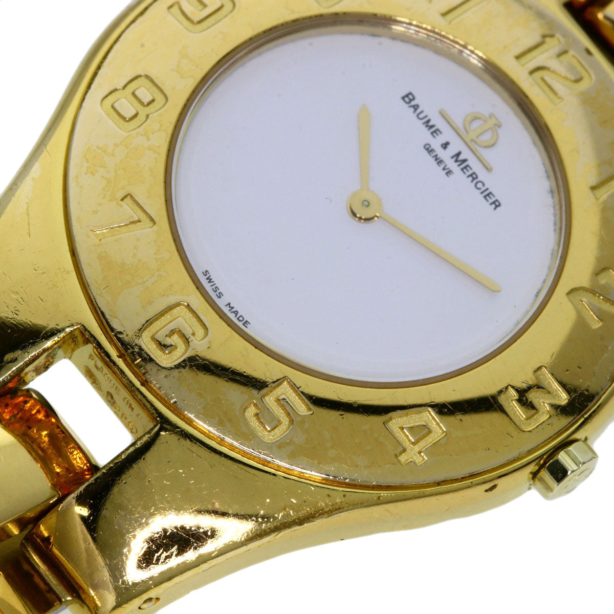 Baume & Mercier ボーム＆メルシェ リネア 腕時計 GP レディース 中古