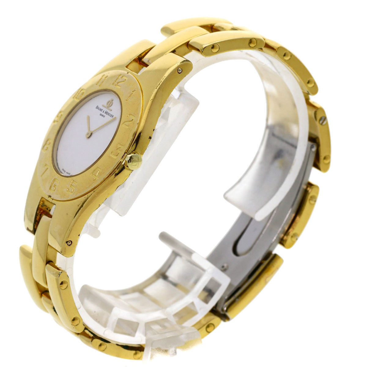Baume & Mercier ボーム＆メルシェ リネア 腕時計 GP レディース 中古
