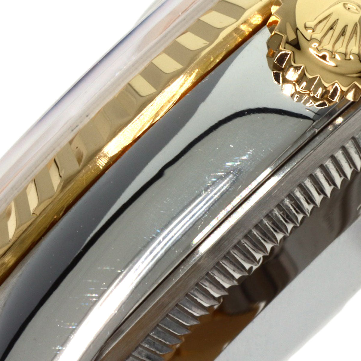 ROLEX ロレックス 16233G デイトジャスト 10P ダイヤモンド 腕時計 SS メンズ 中古