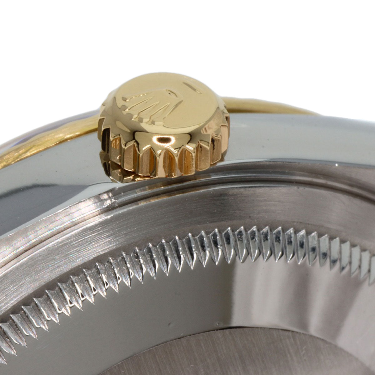 ROLEX ロレックス 16233G デイトジャスト 10P ダイヤモンド 腕時計 SS メンズ 中古