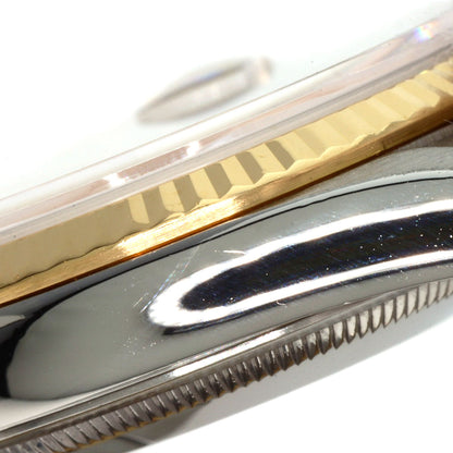 ROLEX ロレックス 16233G デイトジャスト 10P ダイヤモンド 腕時計 SS メンズ 中古