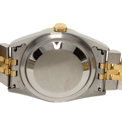 ROLEX ロレックス 16233G デイトジャスト 10P ダイヤモンド 腕時計 SS メンズ 中古