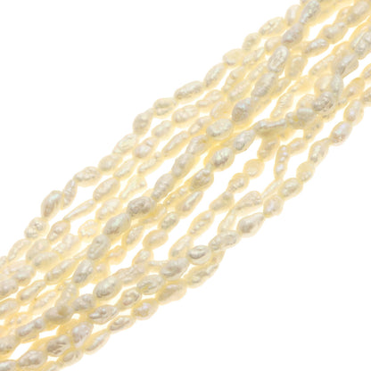 SELECT JEWELRY セレクトジュエリー 10連 淡水パール 真珠 ブレスレットセット ネックレス SV レディース 中古
