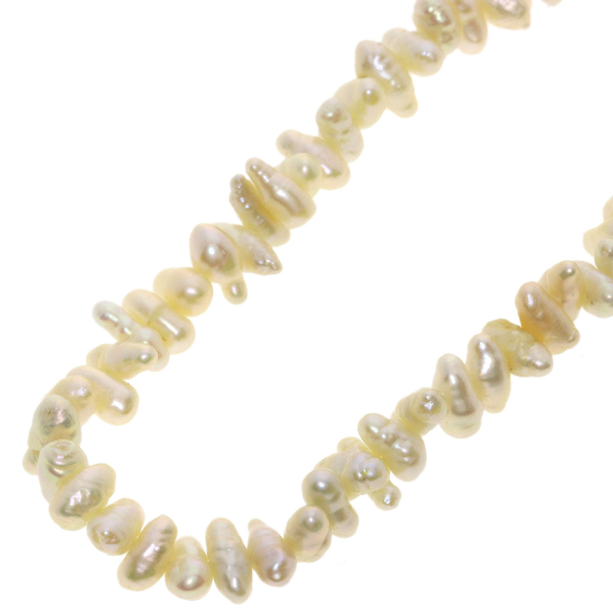 SELECT JEWELRY セレクトジュエリー 淡水パール 真珠 ネックレス SV レディース 中古