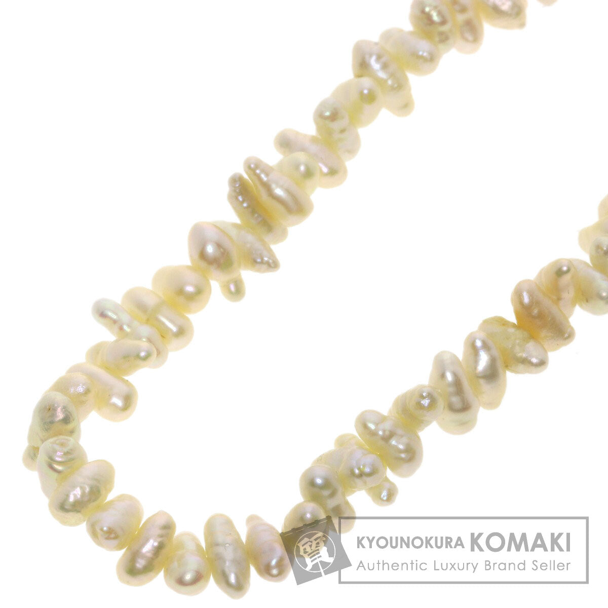 SELECT JEWELRY セレクトジュエリー 淡水パール 真珠 ネックレス SV レディース 中古