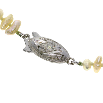 SELECT JEWELRY セレクトジュエリー 淡水パール 真珠 ネックレス SV レディース 中古