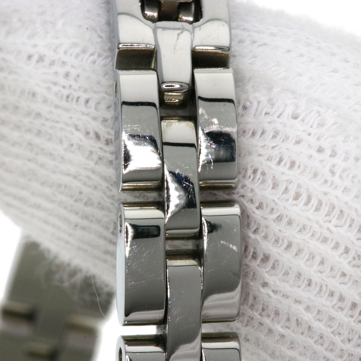 Salvatore Ferragamo サルヴァトーレフェラガモ ガンチーニ 12P ダイヤモンド 腕時計 SS レディース 中古