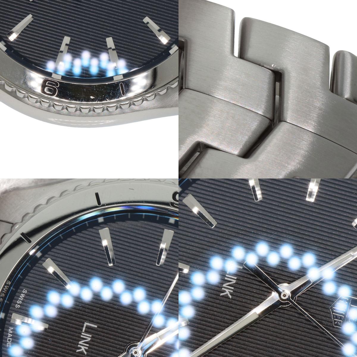 TAG HEUER タグホイヤー WAT1110 リンク 40mm 腕時計 SS メンズ 中古