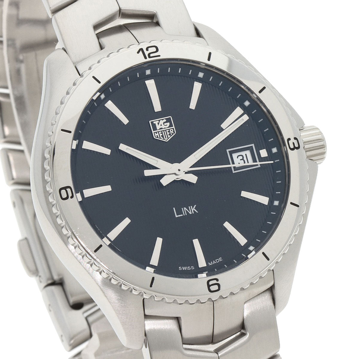 TAG HEUER タグホイヤー WAT1110 リンク 40mm 腕時計 SS メンズ 中古