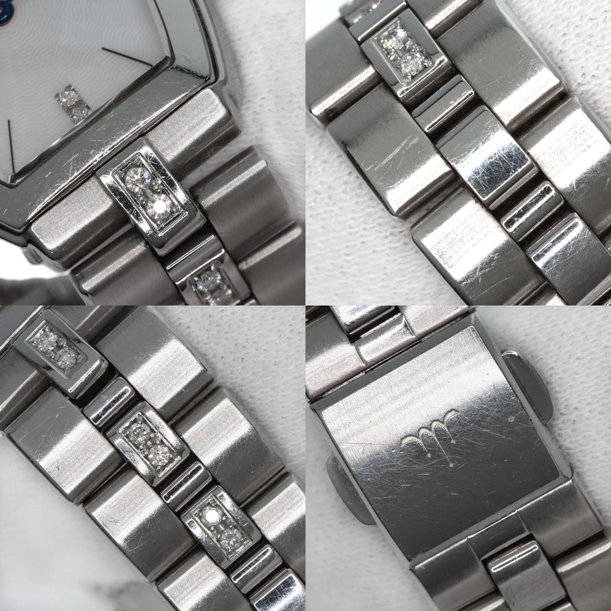 SEIKO セイコー GSWE961 クレドール シグノ ダイヤモンド 腕時計 SS レディース 中古