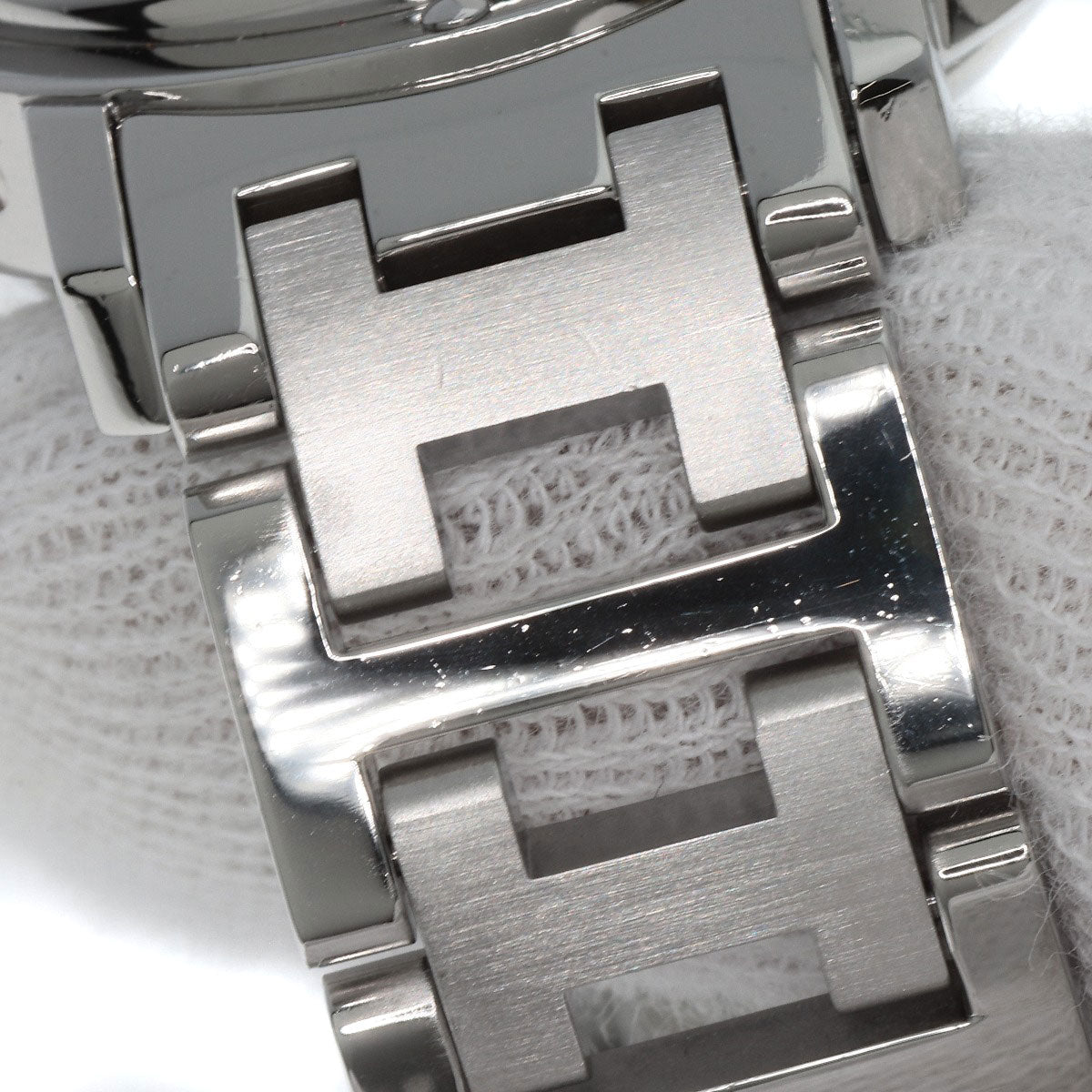 HERMES エルメス CL1.310 クリッパー クロノ 腕時計 SS レディース 中古