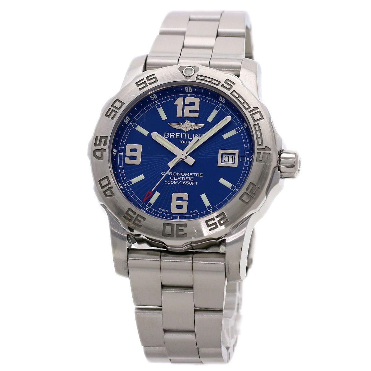 BREITLING ブライトリング A7438710/C849 コルト44 腕時計 SS メンズ 中古