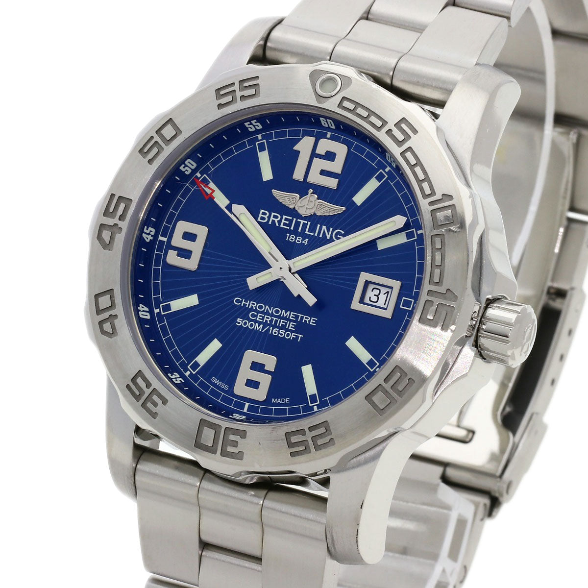 BREITLING ブライトリング A7438710/C849 コルト44 腕時計 SS メンズ 中古
