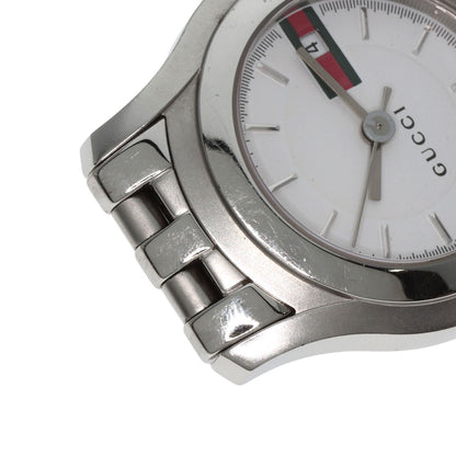 GUCCI グッチ 5500L ラウンドフェイス 腕時計 SS レディース 中古