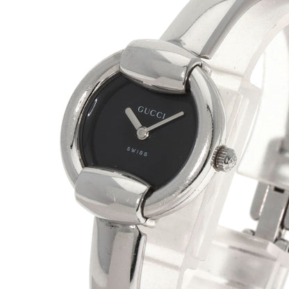 GUCCI グッチ 1400L ラウンドフェイス 腕時計 SS レディース 中古