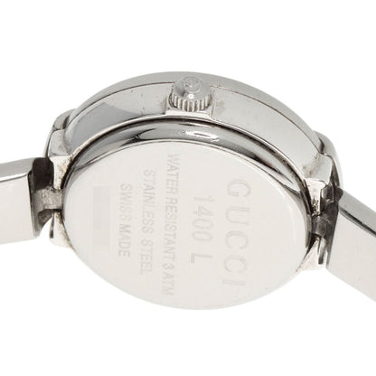 GUCCI グッチ 1400L ラウンドフェイス 腕時計 SS レディース 中古