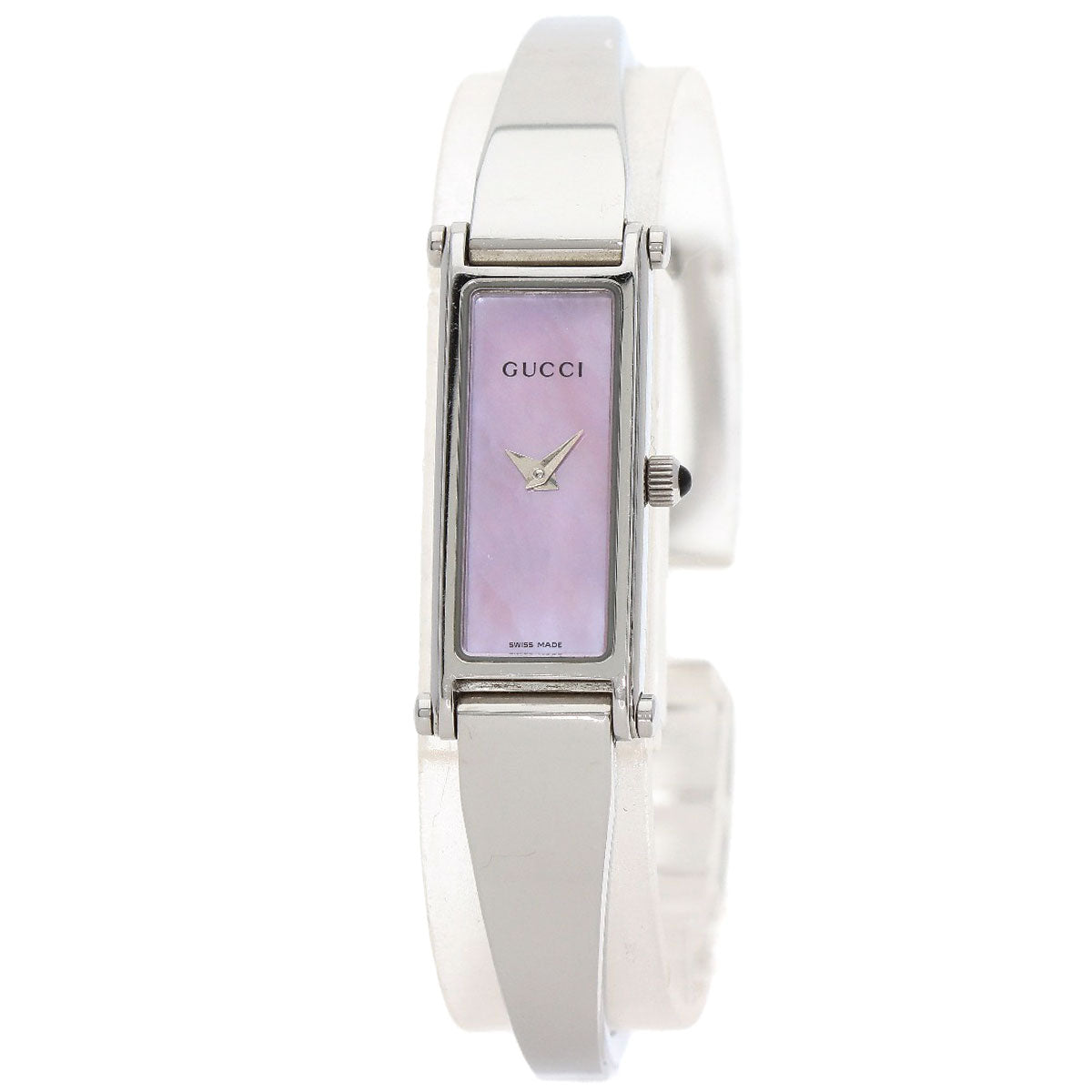 GUCCI グッチ 1500L スクエアフェイス 腕時計 SS レディース 中古