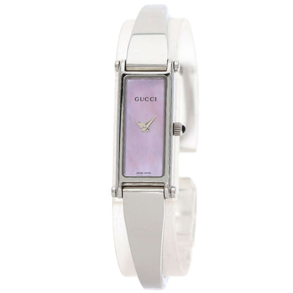 GUCCI グッチ 1500L スクエアフェイス 腕時計 SS レディース 中古