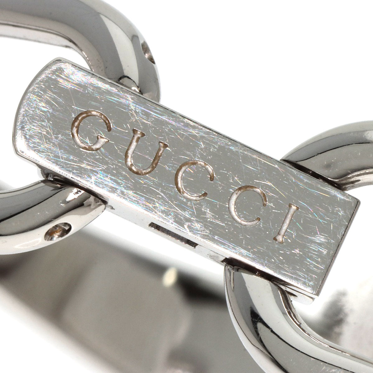 GUCCI グッチ 1500L スクエアフェイス 腕時計 SS レディース 中古