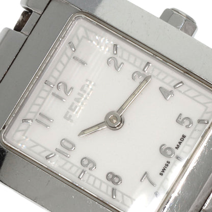 FENDI フェンディ 7000L スクエアフェイス 腕時計 SS レディース 中古