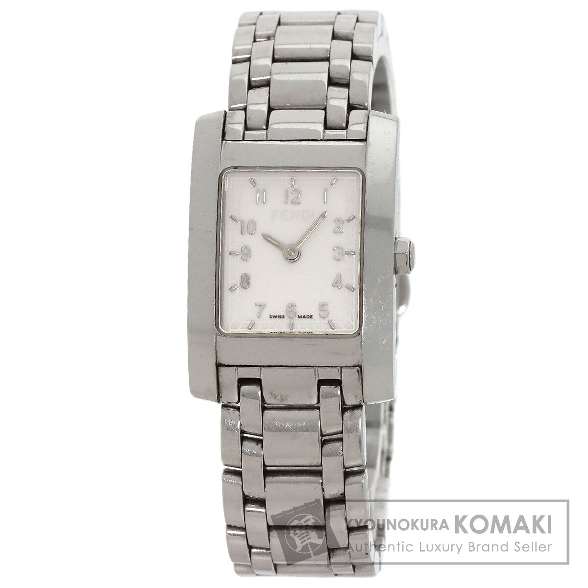 FENDI フェンディ 7000L スクエアフェイス 腕時計 SS レディース 中古