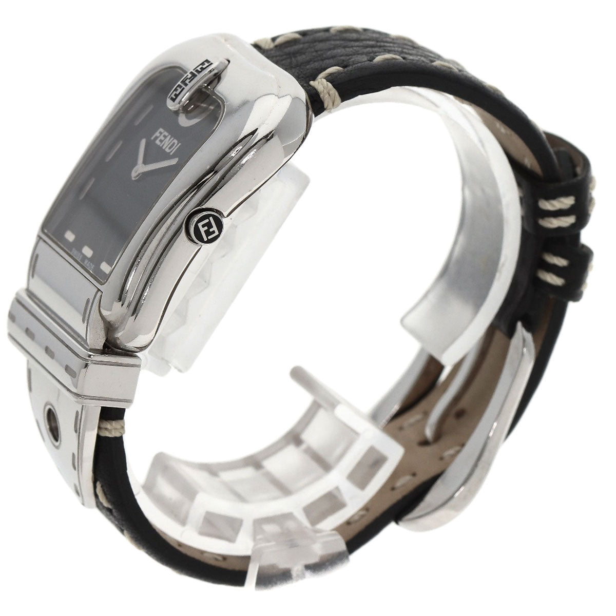 FENDI フェンディ 3800G バックルモチーフ 腕時計 SS レディース 中古