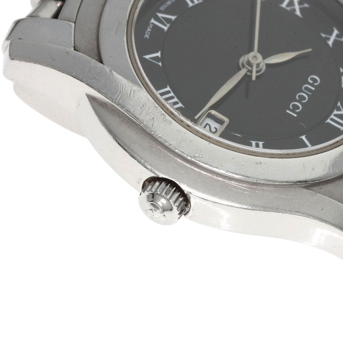GUCCI グッチ 5500L ラウンドフェイス 腕時計 SS レディース 中古