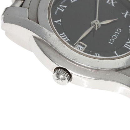 GUCCI グッチ 5500L ラウンドフェイス 腕時計 SS レディース 中古