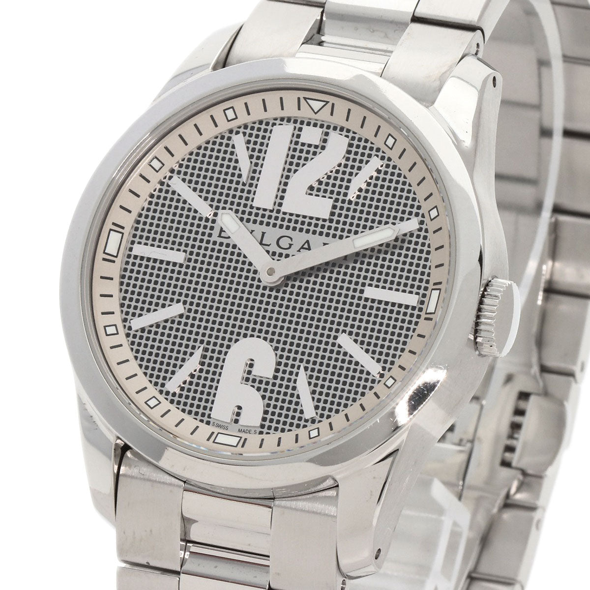 BVLGARI ブルガリ ST37SS ソロテンポ 腕時計 SS メンズ 中古