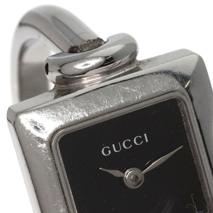 GUCCI グッチ 1900L スクエアフェイス 腕時計 SS レディース 中古