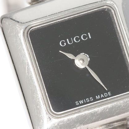 GUCCI グッチ 1900L スクエアフェイス 腕時計 SS レディース 中古